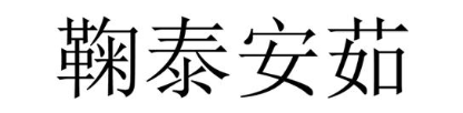 鞠泰安茹