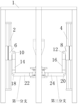 具有双运动平台的冗余驱动三自由度并联机构