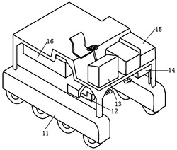 自动切割式采茶机割台自动调平方法和装置