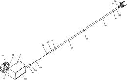 汽油机驱动式果品采摘机