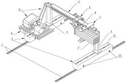 轻质墙板立模机用多功能插、拔管设备