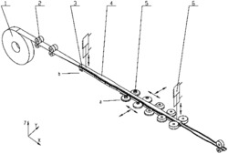 基于定模动辊变截面辊弯成形设备的成形方法