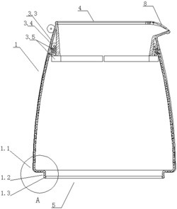 一种加热防爆玻璃杯壶嘴的装配方法