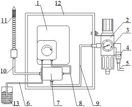 连续供液式微量润滑装置