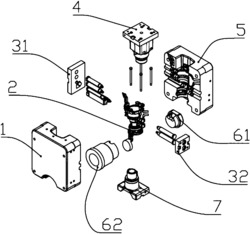 一种汽车挂车阀模具及其铸造方法