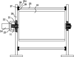 一种简易拆卸式移动黑板装置