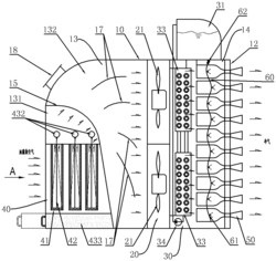 冷气式空气降温装置