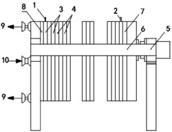 一种高压脉冲电解压滤法深度脱水处理生化污泥的方法