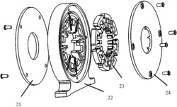 一种异极型八极径向电磁悬浮轴承