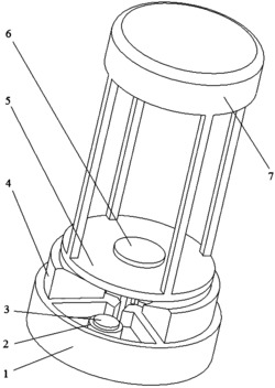 二维摆动磁悬浮能量收集装置