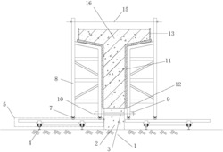 T梁工厂化预制支模体系及施工方法