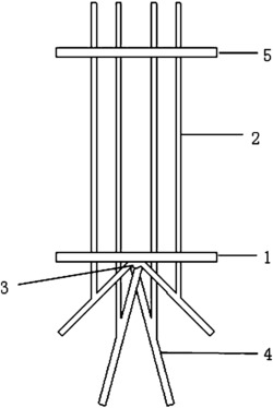 一种机械联动抗拔锚杆