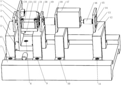 基于轭铁作动的斜翼力矩马达特性测试装置