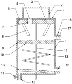 热塑膜原料清洗装置