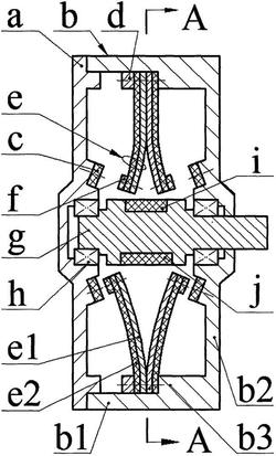 一种旋磁径向拉压激励的压电发电机