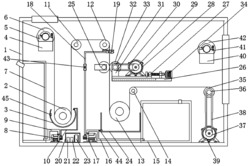 一种高效的棉型纺织品浸扎装置