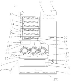 一种黑板擦无尘清洁装置