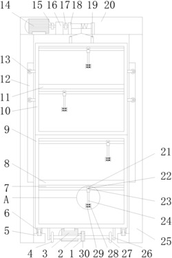 一种新型立体升降书架