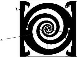 用于能量收集的低剖面多频平面螺旋缝隙天线