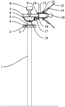 一种智能太阳能落地灯