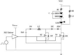 一种InGaN/GaN LED纳秒脉冲驱动电路
