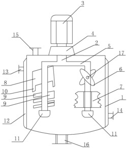 一种高粘度液用搅拌分散机