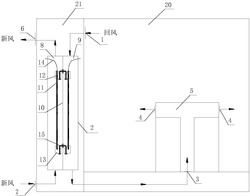 一种基于电场强化换热的数据机房自然冷却系统
