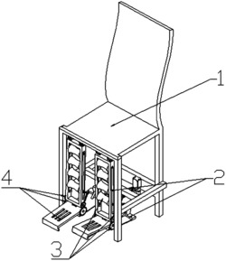 下肢多部位康复椅