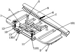 一种多功能农田种植用多排式结构的垄堆犁刮装置