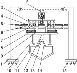 一种超深基坑排土装置