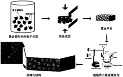一种具有双峰孔结构的聚合物微孔发泡材料及其制备方法