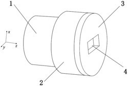 一种用于微带探针的光纤端面耦合器
