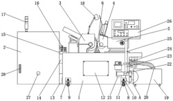 一种金属棒材机加工用无心磨床