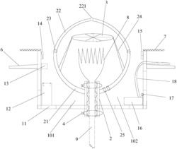 一种芡实杂交育种辅助装置