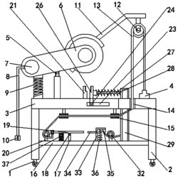 一种方便调节夹持角度且安全性强的切割机