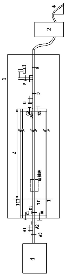 一种承压动水作用下煤层底板多角度倾斜钻孔注浆工艺模拟试验装置及方法