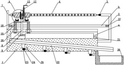 一种竹篓子生产用竹片杀青装置
