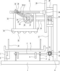 一种建筑瓦楞压碎设备