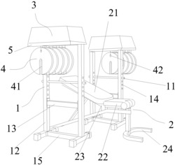 一种防砸伤力量训练器材