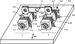 组合式平面三自由度超声波电机振子及其驱动方法