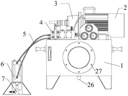 一种模拟已运营地铁列车动力加载设备
