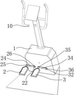 侧向滑步锻炼装置
