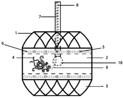 一种立体马尾绣多层次切换发光夜灯