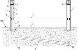 一种高速收费站防撞闸杆系统