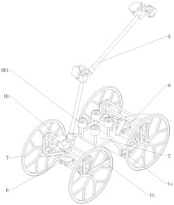 一种空地协作式风力发电机叶片检测装置