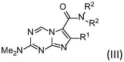 酰胺基取代的咪唑[1,3,5]三嗪类化合物及其制备方法和应用