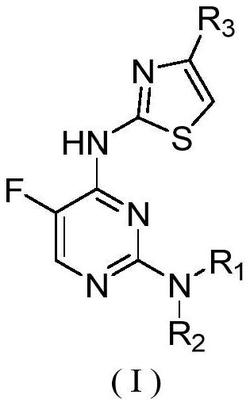 一种5-氟-2,4-嘧啶二胺类化合物及其制备与应用