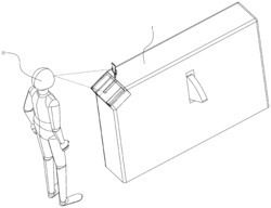 一种引导人员调整待扫码设备位置的智能通道管理系统