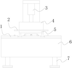 基于磁性原理在单一模具上实现内方盒成型的装置