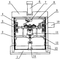 带有计算机控制系统的差速器轴承工装及操作方法